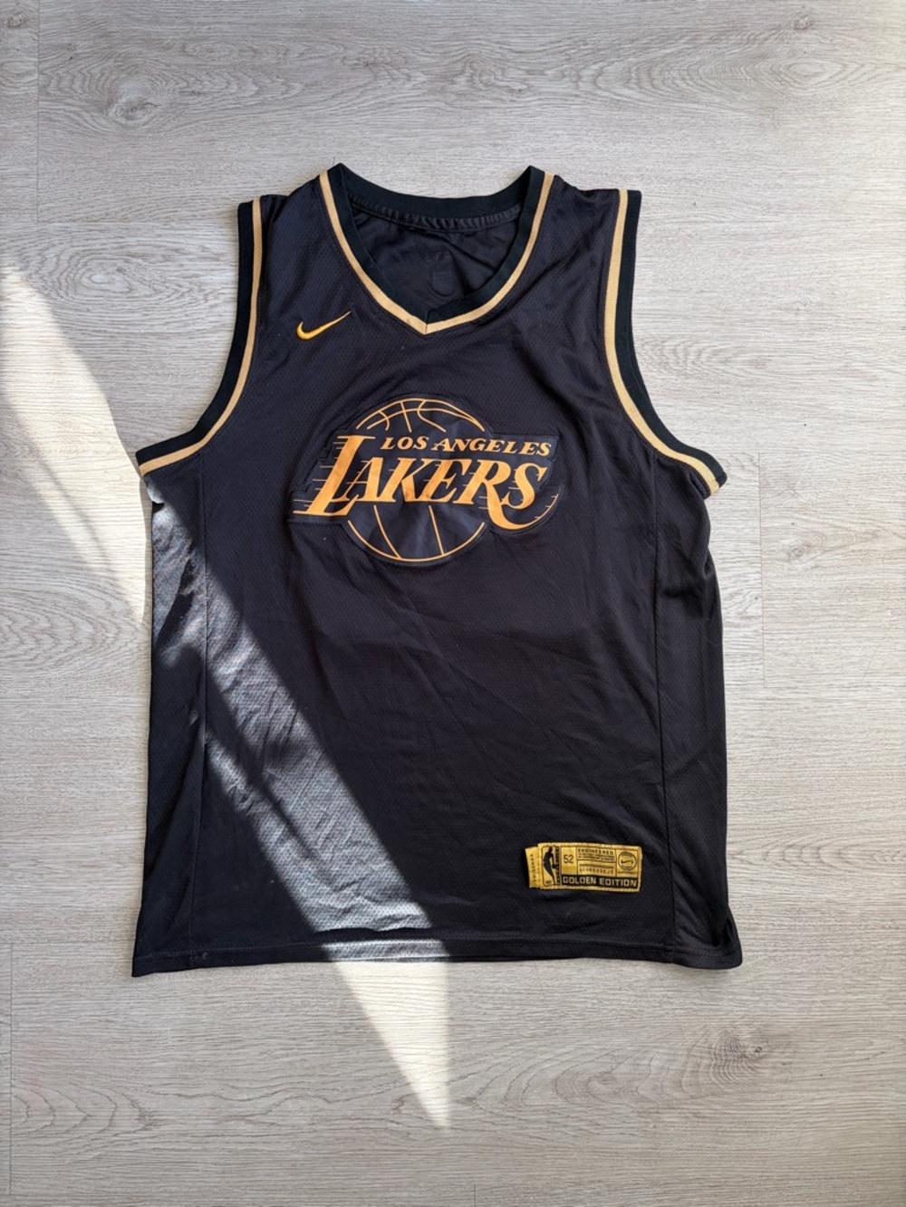 NBA Los Angeles Kobe Bryant Lakers Black & Gold Jersey